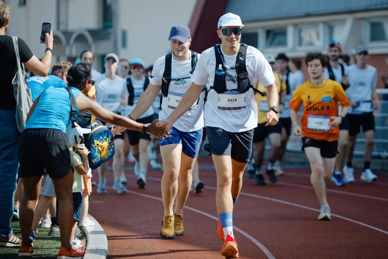 Vous nous parlez de votre course